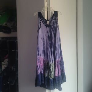 5/6 India Boutique Tie Dye Dress Or Cover-up